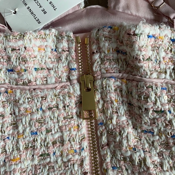 For Love & Lemons Dionne Mini Dress in Carnation S - Picture 16 of 16